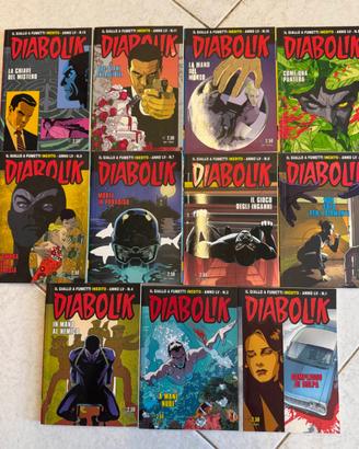DIABOLIK INEDITO LV (2016)  11 NUMERI manca n.3