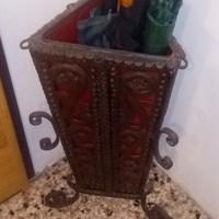 PORTA OMBRELLI in ferro battuto