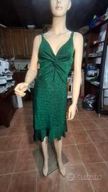 abito verde corto
