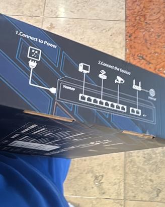 YuanLey 8 Port 10G Ethernet Switch YS100-0800T
