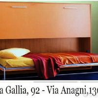 Letto a scomparsa a castello martino ARANCIO