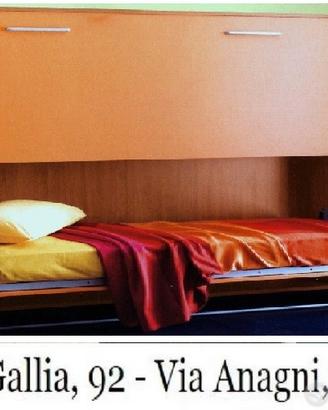 Letto a scomparsa a castello martino ARANCIO