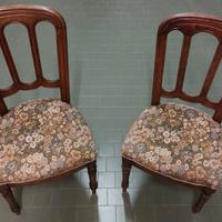 Sedie antiche Legno massello