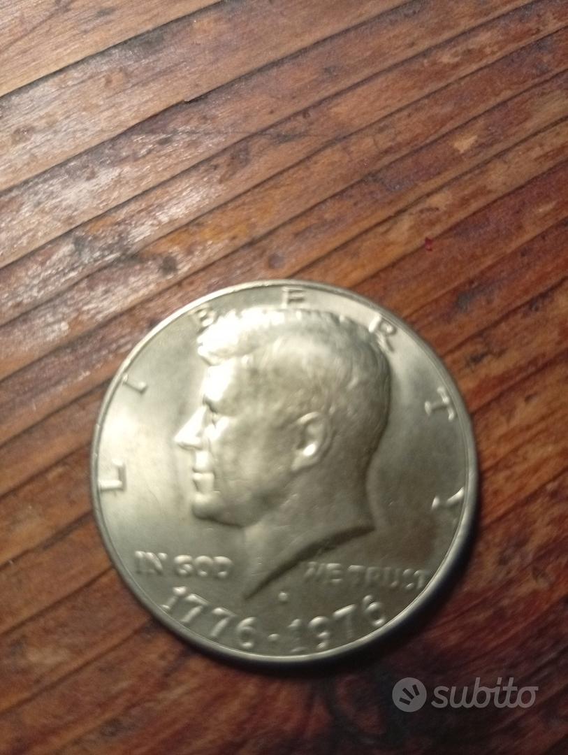 Euro Finti Moneta Mezzo Dollaro Kennedy 1976-S, 50 Centesimi, Proof In Cammeo Profondo (DCAM), Composizione Clad, Non Circolata Mezzodollaro Kennedy Clad - Foto 8