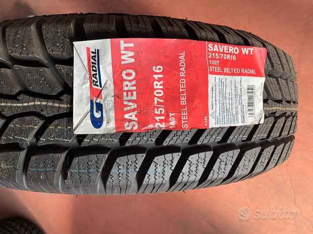 Pneumatici Nuovi 215/70 R 16 SAVERO WT 100T GT RAD