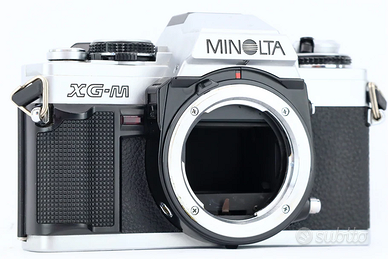 Minolta XG-M + obiettivi + borsa