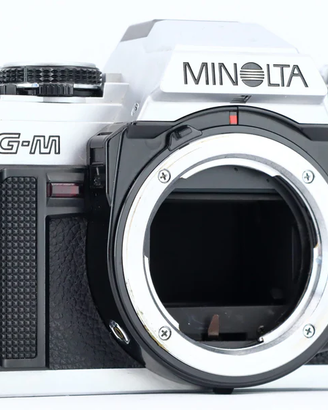 Minolta XG-M + obiettivi + borsa