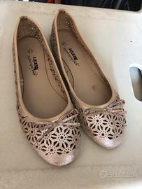 Ballerine dorate estive n. 41