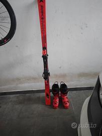 sci e scarponi atomik 