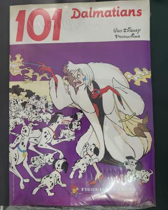 Album figurine Panini 101 Dalmatians anni '80