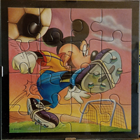 Disney puzzle Topolino Mickey Mouse calcio soccer