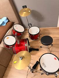 Batteria acustica bambini