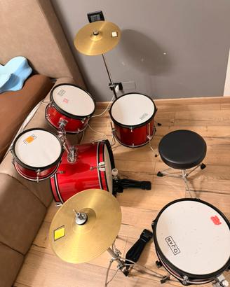 Batteria acustica bambini