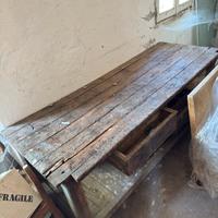 Tavolo da lavoro antico