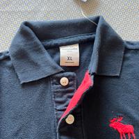 T-shirt blu ragazzo Abercrombie & F