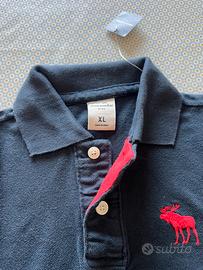 T-shirt blu ragazzo Abercrombie & F