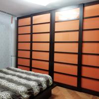 Camera da letto + armadio 4  ante scorrevoli legno