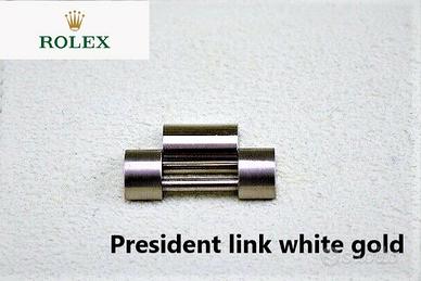 ROLEX , Maglia President oro bianco per Daydate