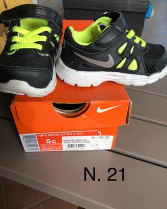 Scarpe ginnastica bambino Adidas e Nike 21-24-26