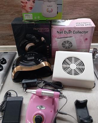 kit per manicure e pedicure 