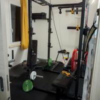 RACK  CON CAVI ALTI E CAVO BASSO-EURO 400 CONTANTI