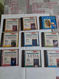 9 cd Giuseppe verdi e Carmen da collezione Famigli