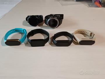lotto di 6 smartwatch Garmin Xiaomi decathlon