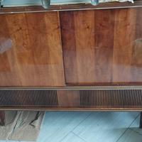 MOBILE VINTAGE IMPERIAL CON RADIO E TV RARO