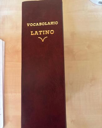 Il vocabolario della lingua Latina