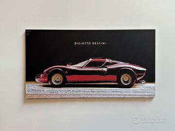 Quadro stampa 3d alfa romeo