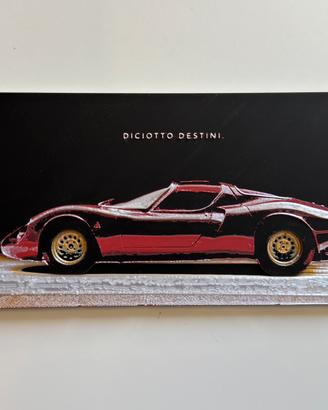 Quadro stampa 3d alfa romeo
