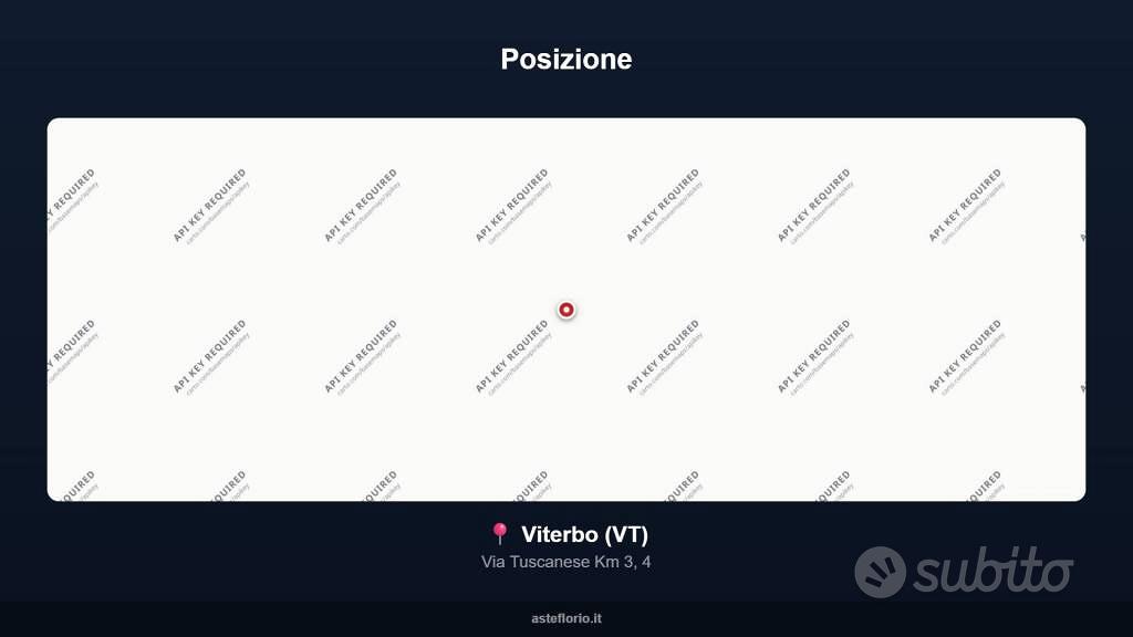 Immobile in asta di 1185 m² a Viterbo - Vista 5
