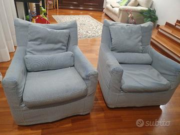 poltroncine stoffa