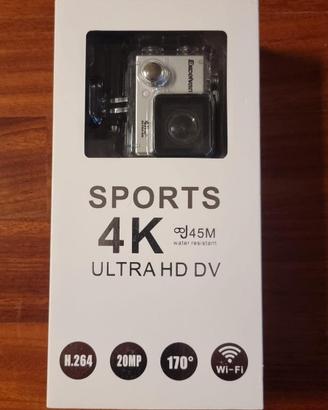 Action Cam SPORTS 4K Excelvan Subacquea 170° WiFi