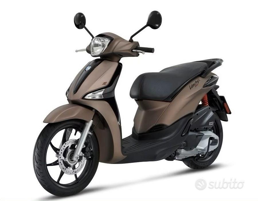 Sella Per Piaggio Liberty Sport 50-125-150-200 Cc (2006-2011) - Ecopelle Nera, Senza Serratura - Foto 6