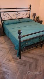 Struttura ferro battuto per letto matrimoniale!