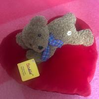 Cuscino cuore San Valentino