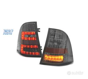 FANALI PER MERCEDES ML W163 98-05 LED FONDO CROMAT