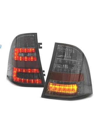 FANALI PER MERCEDES ML W163 98-05 LED FONDO CROMAT