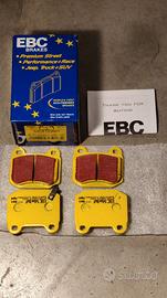 Pastiglie posteriori EBC gialle Lancer