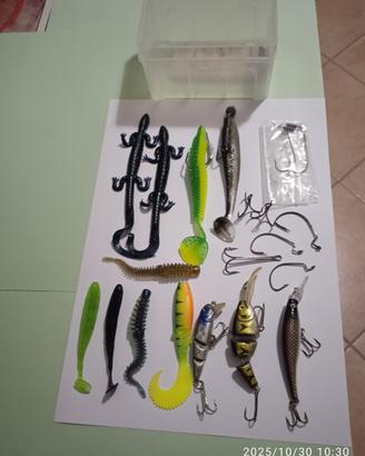 Esche artificiali da spinning e accessori