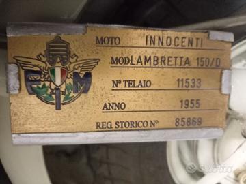 LAMBRETTA 150 D
