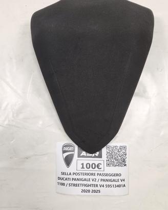 SELLA POSTERIORE PASSEGGERO ORIGINALE DUCATI PANIG