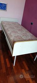 Letto singolo con materasso 