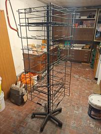 Espositore girevole metallo per Negozio