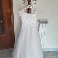 Vestito Prima Comunione bambina 10 anni