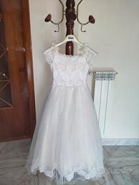Vestito Prima Comunione bambina 10 anni