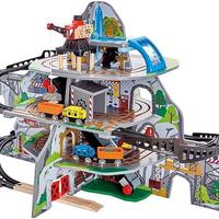 Hape Mega Miniera Montana - Set di gioco ferroviar