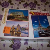 Clementoni puzzle 3×1000 Londra Roma Parigi 08003