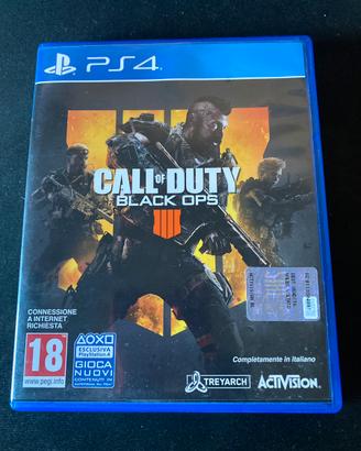 Call of Duty black ops 4 per ps4 nuovo
